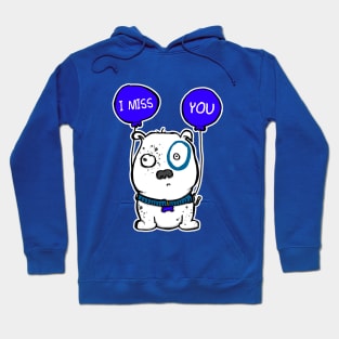 Blue Pooch 2 Hoodie